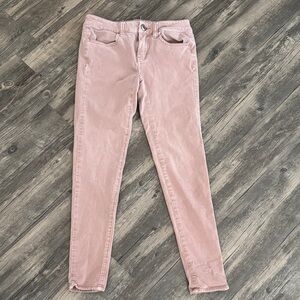 American Eagle Outfitters Dusty Pink Skinny Jeans